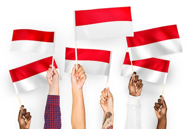 Ilustrasi Bendera Indonesia (foto: Freepik)