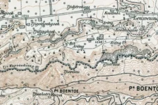 Kampung Areng terdapat dalam Peta Topografi Lembar Leuweungdatar, yang diterbitkan oleh Topographisch Bureau (Batavia) tahun 1904-1905. ( Peta koleksi: KITLV)