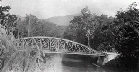 Sasak Rajamandala tahun 1917. (Foto: Istimewa)