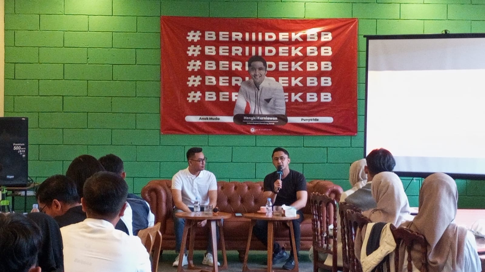 #BERIIIDEKBB: Keluh Kesah Gen Z dalam Diskusi Terbuka Bersama Calon Bupati KBB Hengki Kurniawan (Foto: Info Bandung Barat)