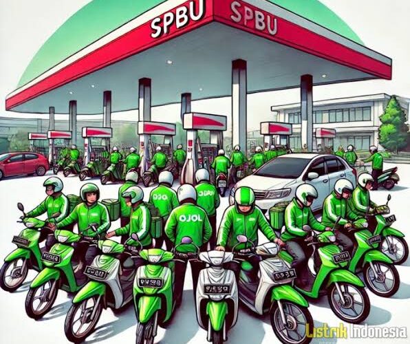 Ilustrasi BBM subsidi untuk ojek online (foto: Istimewa)