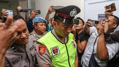 Aipda Robig, Polisi yang membunuh siswa SMK di Semarang (foto: istimewa)